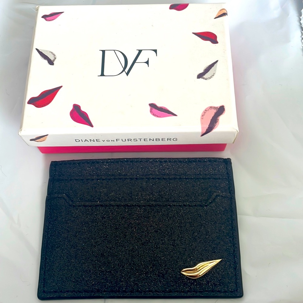 Diane Von Furstenberg wallet card holder